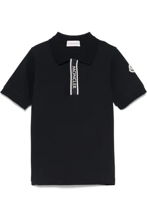 Moncler Poloshirt mit Logobesatz