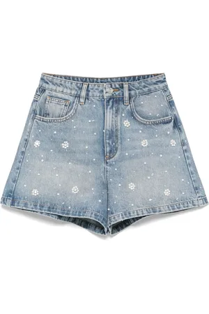 Maje Klassische Jeans-Shorts