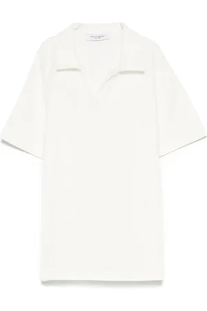 Paolo Pecora Poloshirt aus Raschel-Strick