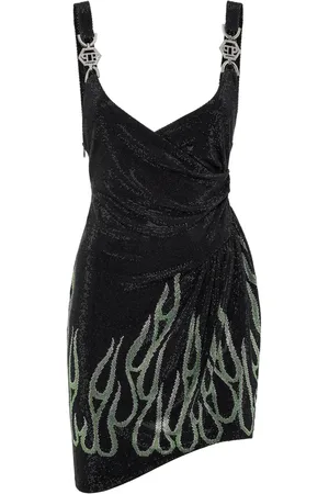 Philipp Plein Flame Minikleid