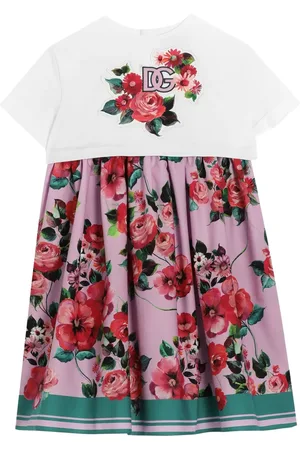 Dolce & Gabbana Kleid mit Blumen-Print
