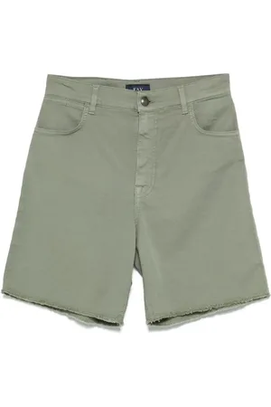 FAY Shorts mit ausgefranstem Saum