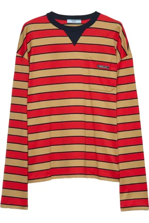 Prada Gestreiftes T-Shirt