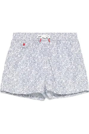 Kiton Badeshorts mit Blumen-Print