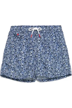 Kiton Badeshorts mit Blumen-Print