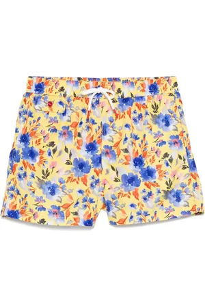 Kiton Badeshorts mit Blumen-Print