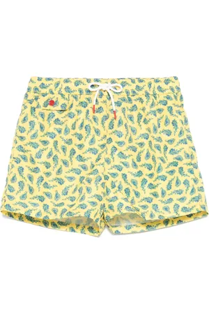 Kiton Badeshorts mit Paisley-Print