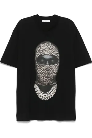 Ih Nom Uh Nit T-Shirt mit Masken-Print