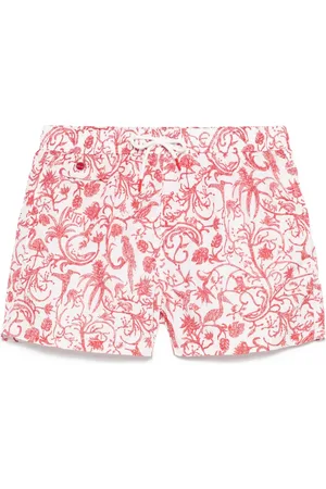 Kiton Badeshorts mit Blumen-Print