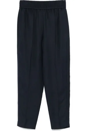 Brunello Cucinelli Tapered-Hose mit Bügelfalten