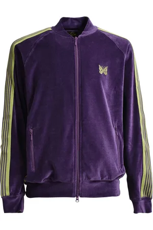 Pins & Needles Velours-Sportjacke mit Seitenstreifen