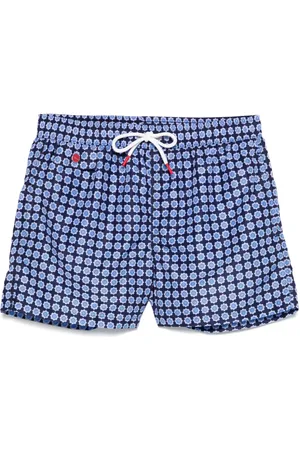 Kiton Badeshorts mit Blumen-Print