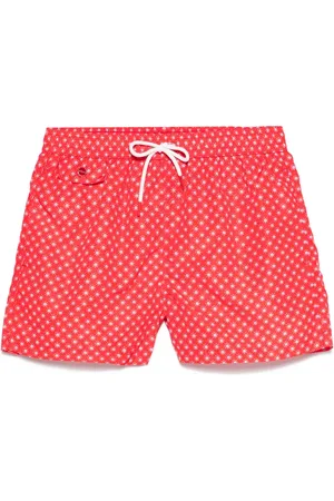 Kiton Gemusterte Badeshorts
