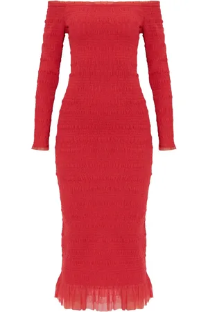 LOVESHACKFANCY Avelle Kleid