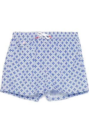 Kiton Badeshorts mit Blumen-Print