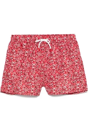 Kiton Badeshorts mit Blumen-Print