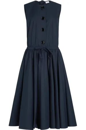 Patou Midikleid mit Knopfleiste