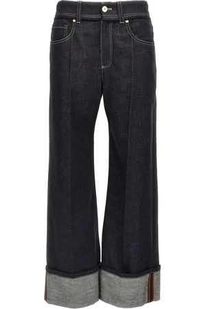 Brunello Cucinelli Jeans mit umgeschlagenem Saum