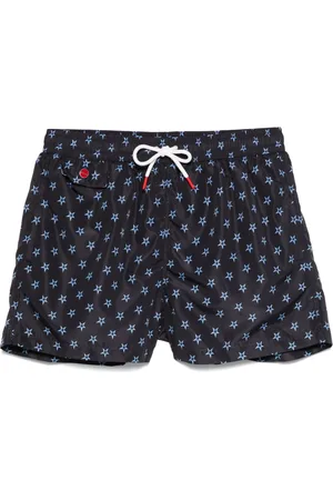 Kiton Badeshorts mit Sterne-Print