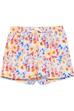 Kiton Badeshorts mit Blumen-Print