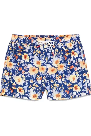 Kiton Badeshorts mit Blumen-Print