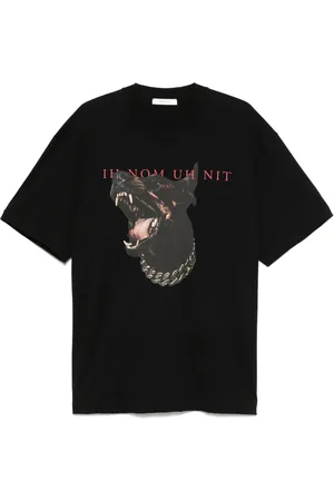 Ih Nom Uh Nit T-Shirt mit Hunde-Print