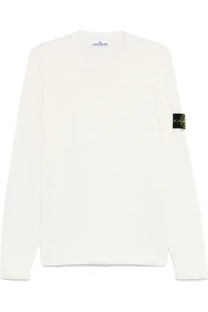 Stone Island Pullover mit Kompass-Patch