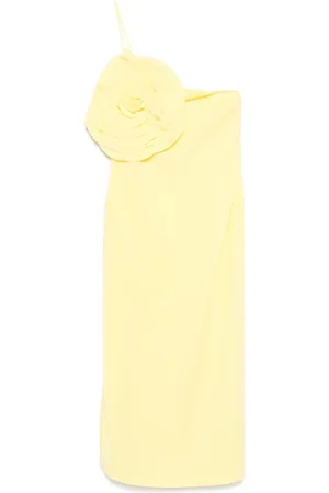 BLUMARINE Midikleid mit Blumenapplikation