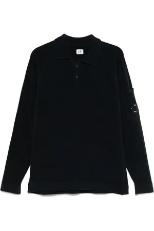 C.P. Company Pullover mit Lens-Detail