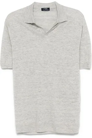 BARBA Fein gestricktes T-Shirt