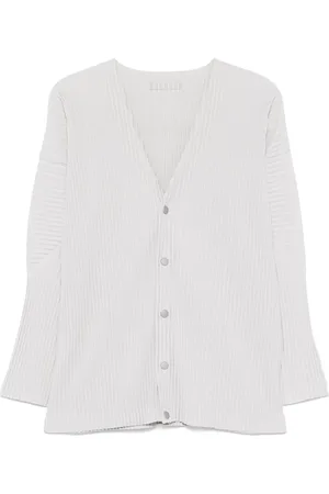 Issey Miyake Plissierte Jacke