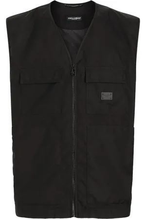 Dolce & Gabbana Weste mit Logo-Patch
