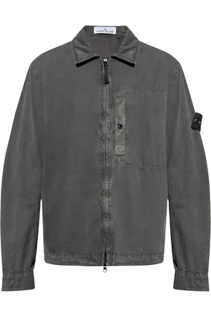 Stone Island Hemd mit Kompass-Patch