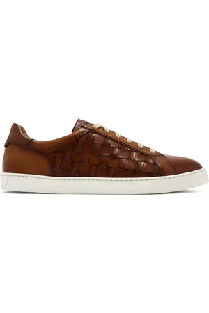 Magnanni Sneakers mit Kroko-Prägung
