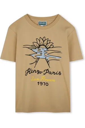 Kenzo T-Shirt mit Sun Flowers-Print