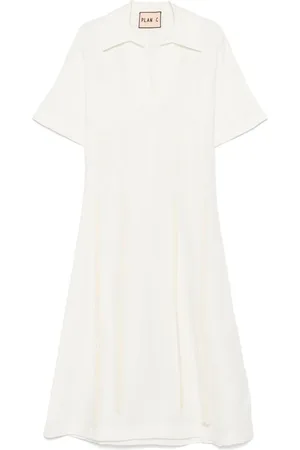 Plan C Kleid aus Leinen