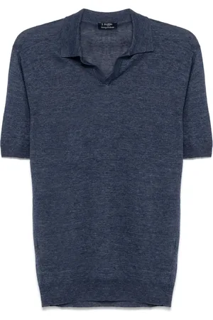 BARBA Fein gestricktes T-Shirt