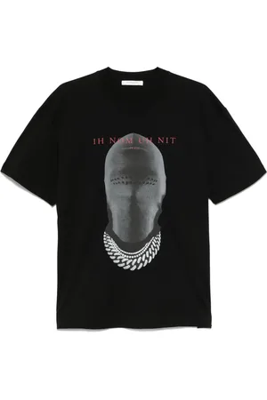 Ih Nom Uh Nit T-Shirt mit Masken-Print