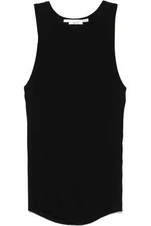 ISABEL BENENATO Fein geripptes Trägershirt