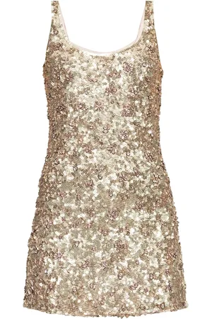LOVESHACKFANCY Dorrina Kleid mit Pailletten