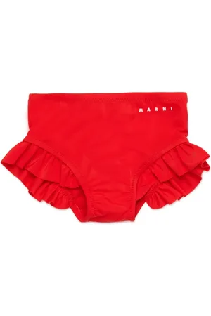 Marni Badehose mit Logo-Print