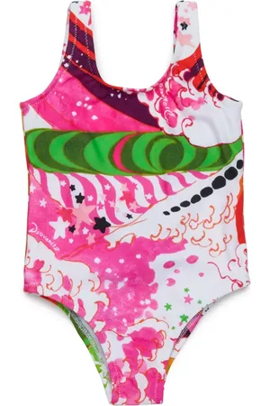 Dsquared2 Badeanzug mit grafischem Print