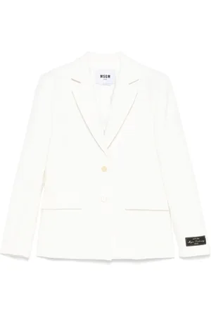 Msgm Sakko mit Jacquard-Blumenmuster