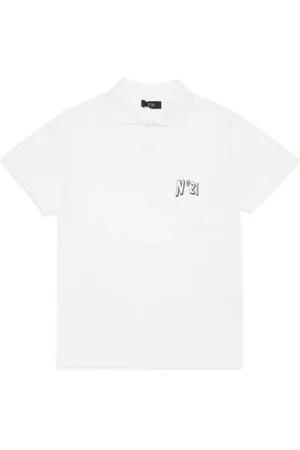 Nº21 Poloshirt mit Print
