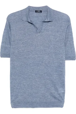 BARBA Fein gestricktes T-Shirt