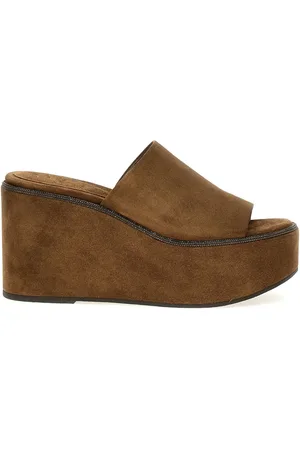 Brunello Cucinelli Monile Mules