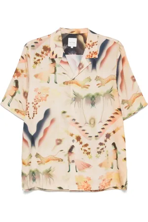Paul Smith Hemd mit Lumiere-Print