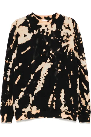 Stain Shade Sweatshirt mit Batik-Print