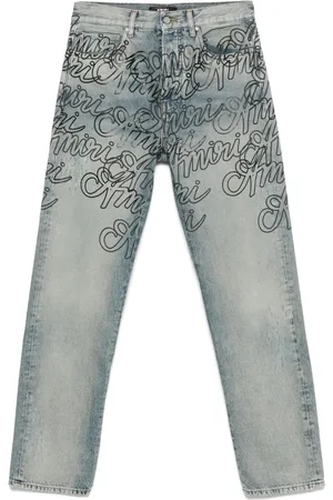 AMIRI Jeans mit Schriftzug-Print