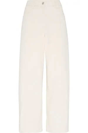 Brunello Cucinelli Klassische Cropped-Hose